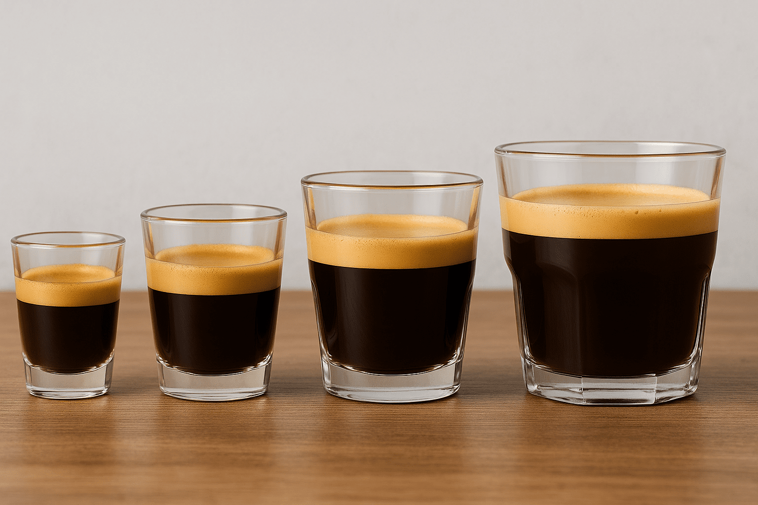 Wie viel ml hat ein Espresso