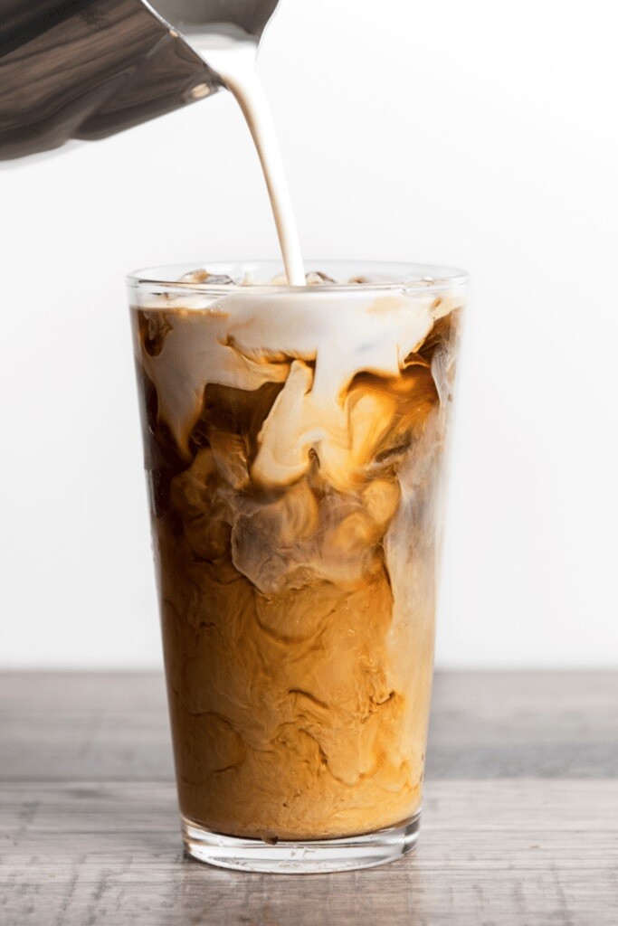 Eiskaffee machen