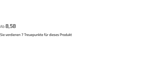 Bei jedem Produkt steht unter dem Preis, wie viele Treuepunkte Sie damit sammeln
